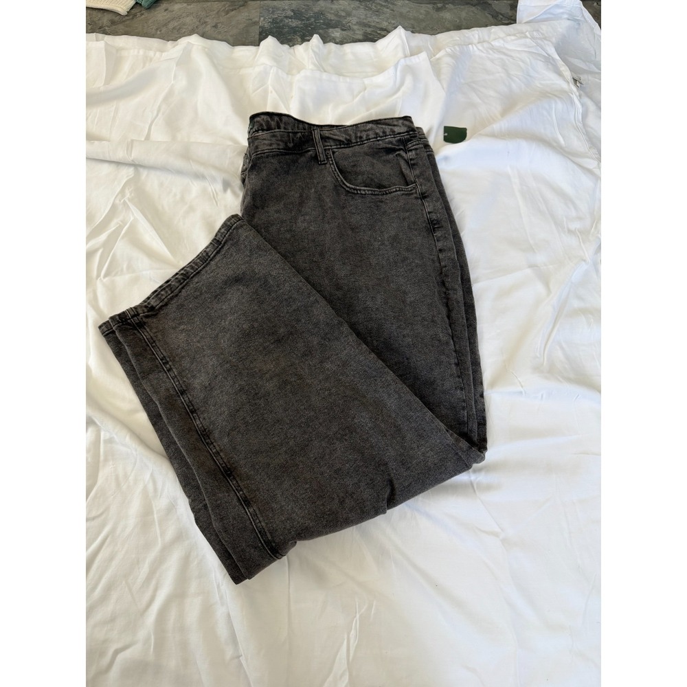 Wild Fable Black Wash Super High Rise Straight Jeans Size 30 - Picture 4 of 6